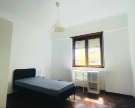 Quartos equipados com cama individual em Lisboa