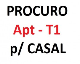 Procuro T0 ou T1 para Casal