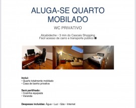 Procuro alguem para compartilhar apartamento Alcabideche