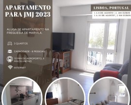 Aluga se apartamento para JMJ