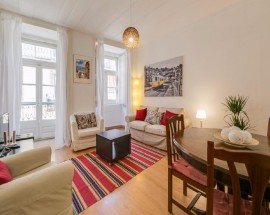 2 bedroom apartment with ac in Lisbon Largo Camoes