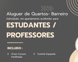 Aluga se quartos em Quinta da Lomba Barreiro