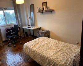 Spacious sunny room single bed at ISAG IPAM Norteshopping